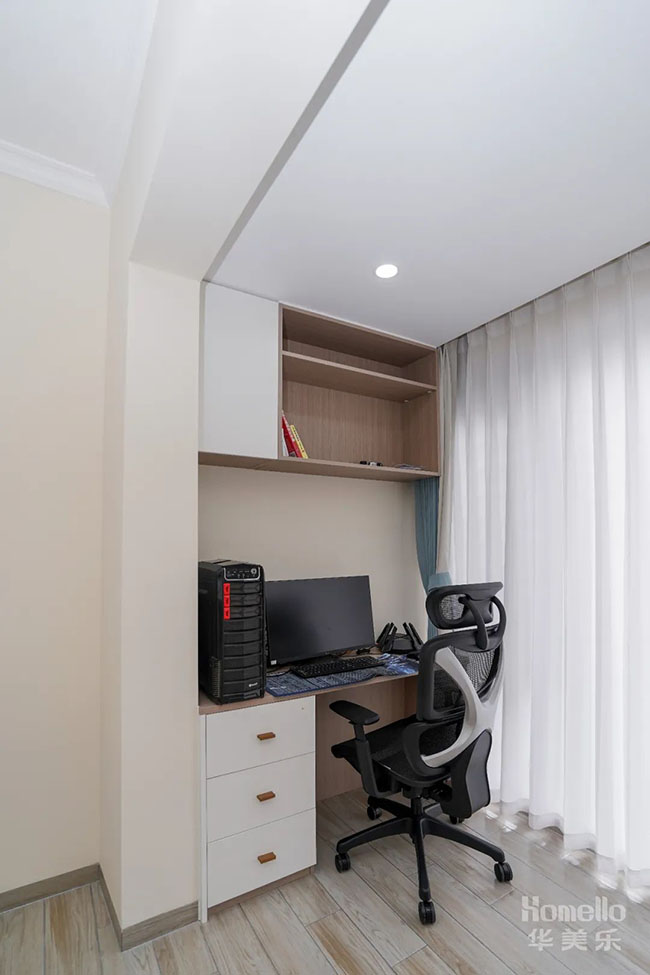 126㎡四居，現(xiàn)代設(shè)計主題融入中式軟裝，碰撞出有趣的生活格調(diào)